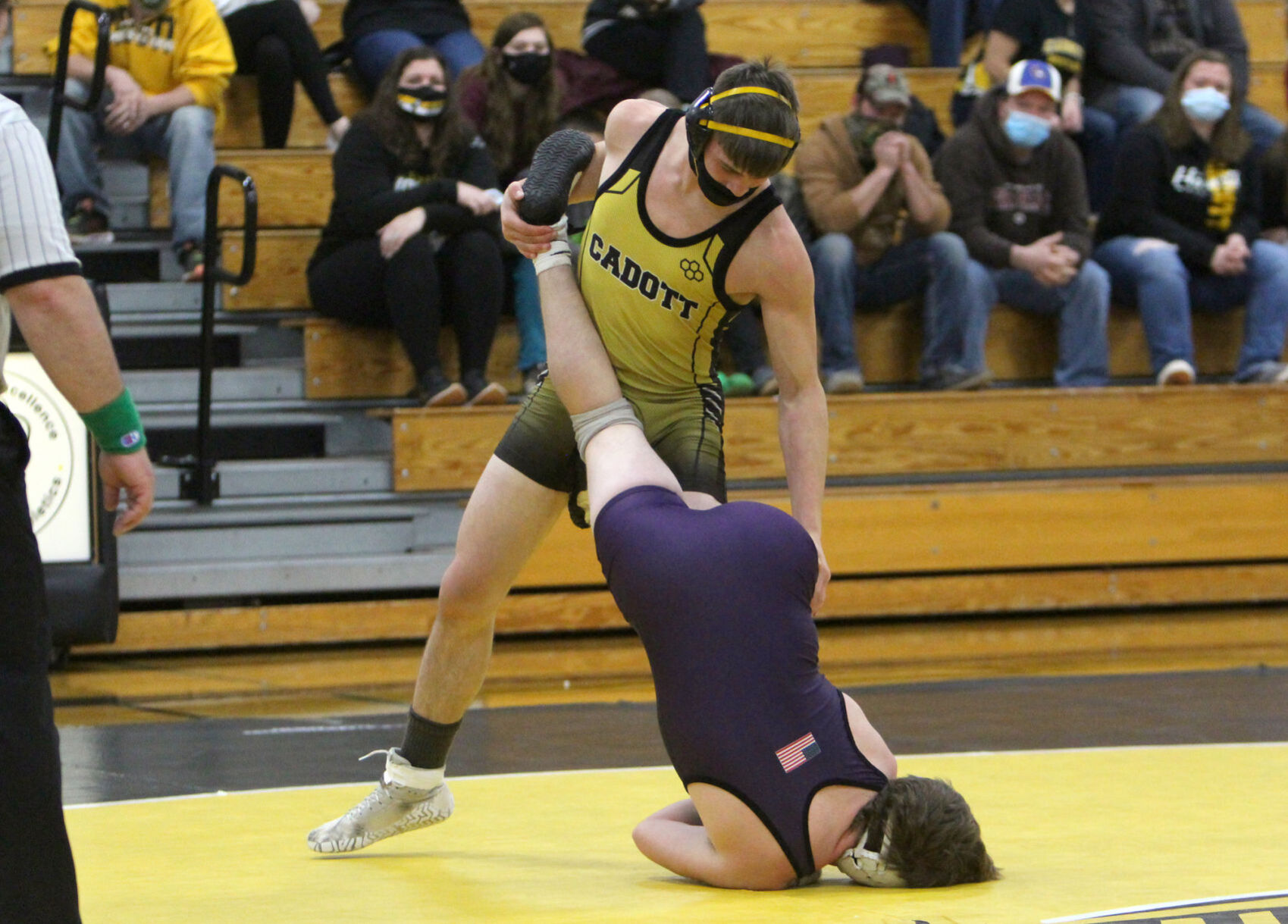 Boyceville at Cadott wrestling 12-8-20